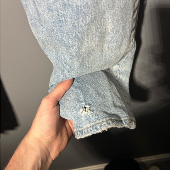 Abercrombie & Fitch The 90s Straight Ultra High Rise Curve Love Jeans Size 28 - Picture 4 of 5